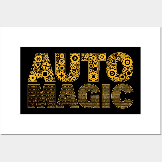 AUTOMAGIC V1 Wall Art by officegeekshop